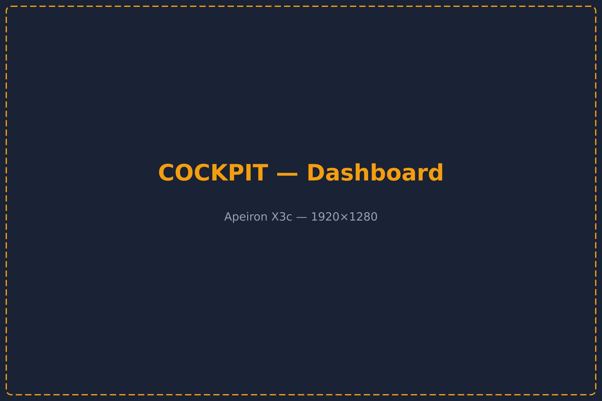 Apeiron X3c — Cockpit Detail